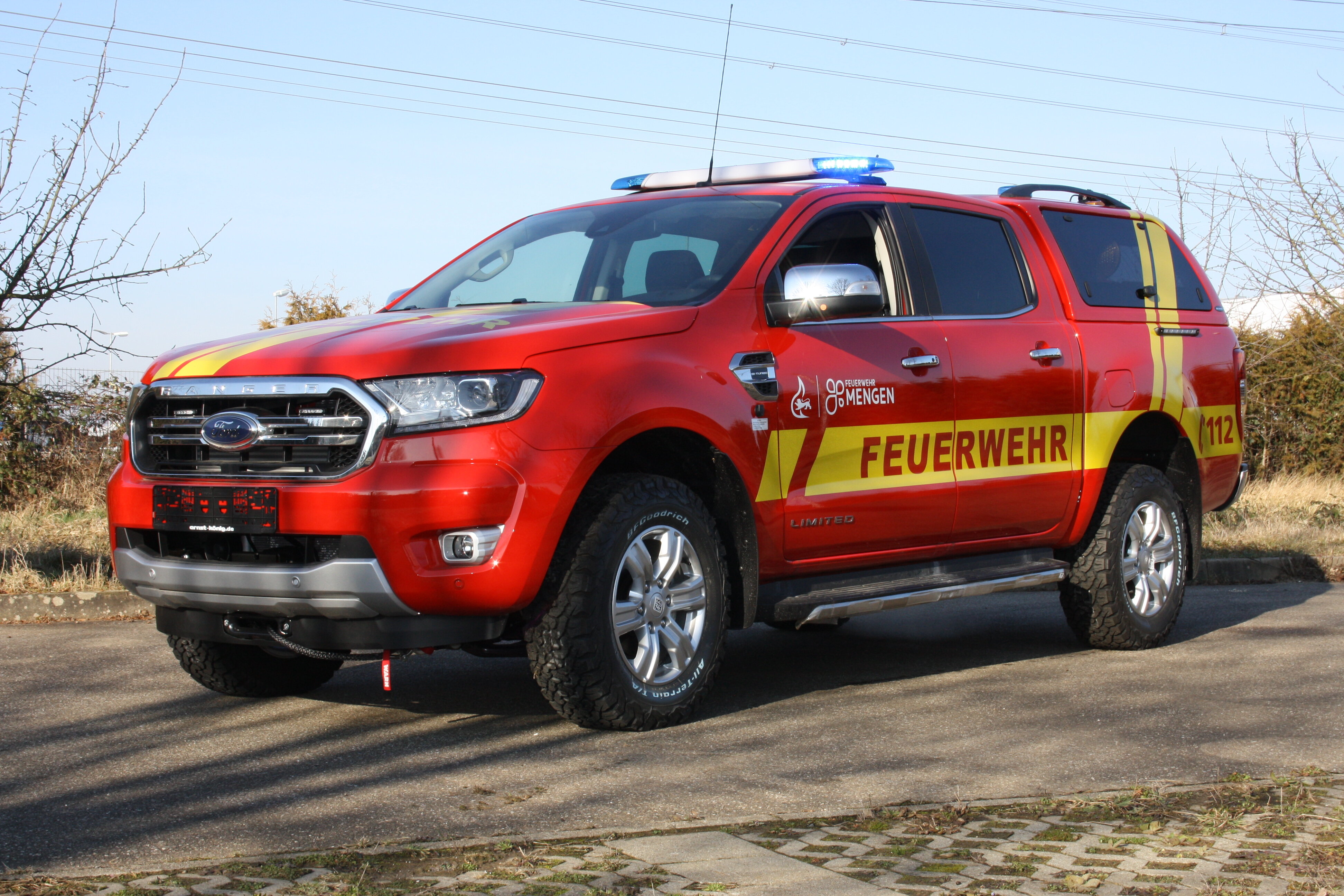 Ford Ranger Fahrzeugumbau, ernst + könig