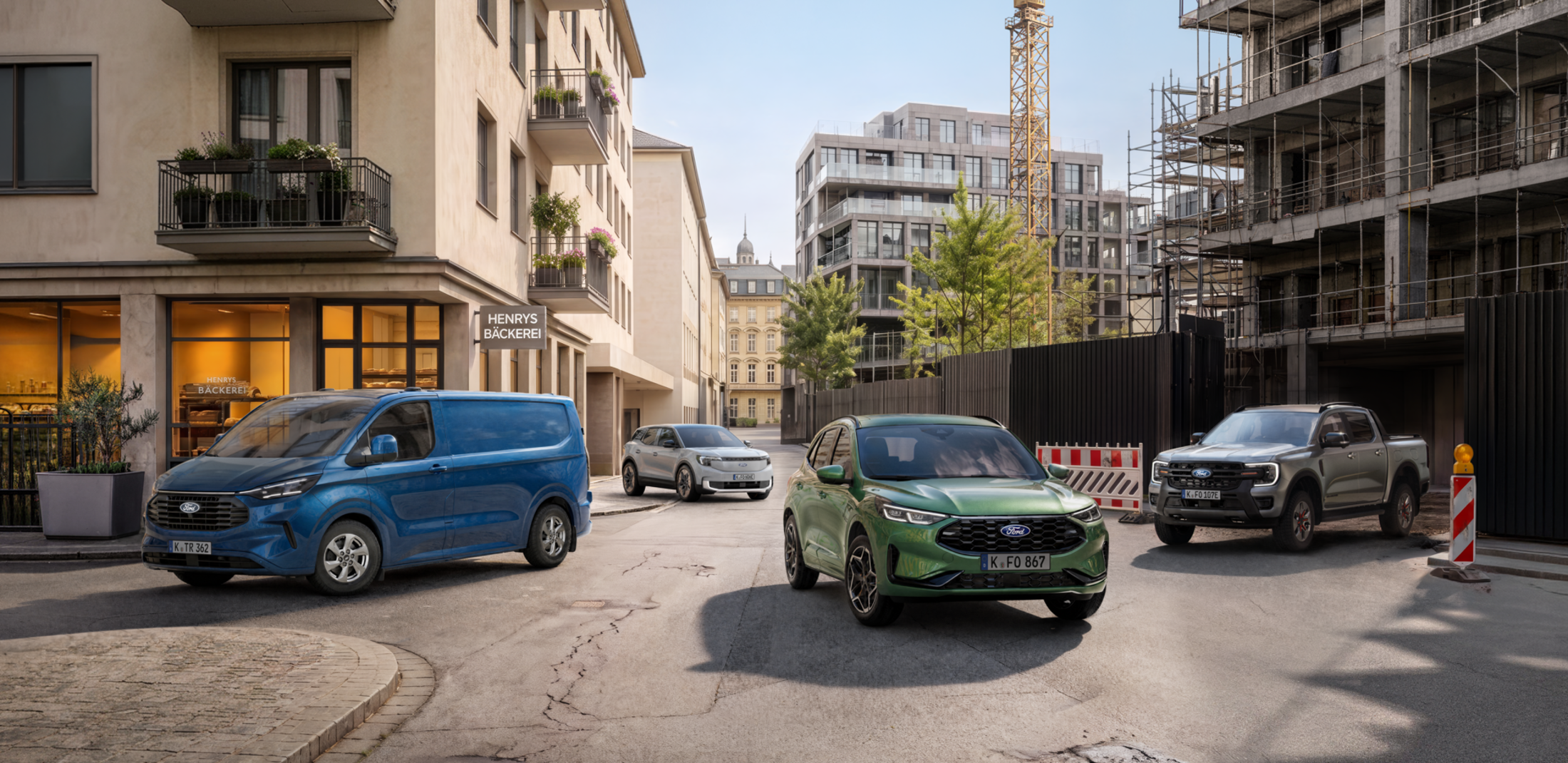 Ford Tourneo Custom, Hintergrund Wald